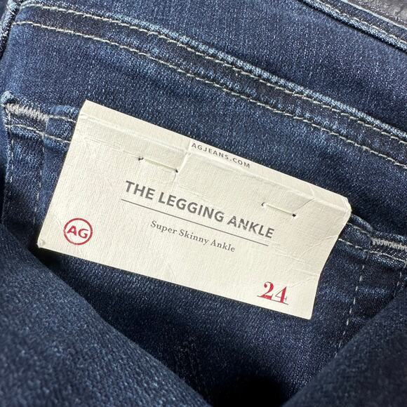 AG Adriano Goldschmied NWT The Legging Ankle Super Skinny Ankle Size 24R - Picture 7 of 13